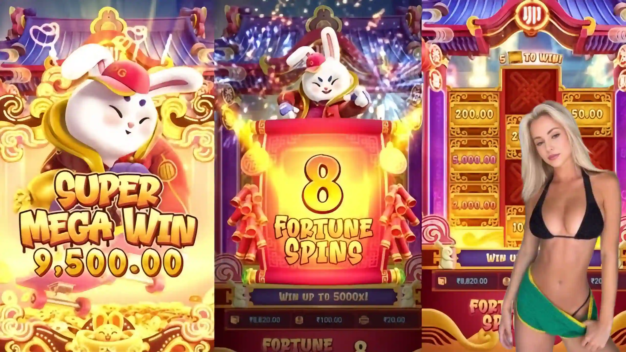 Wild Expansivo Fortune Rabbit rainha33 - Coelho Dourado que Expande
